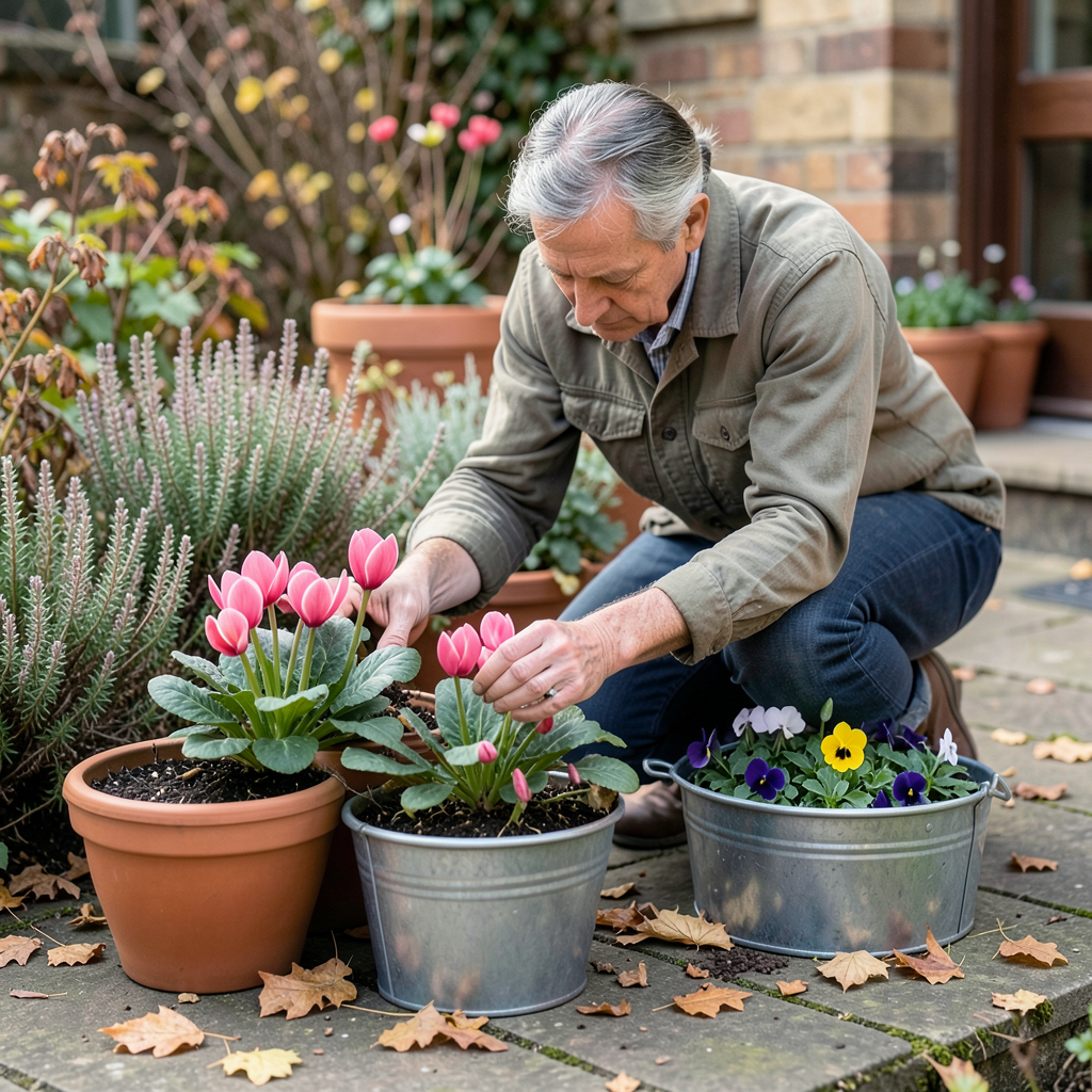 Former RHS gardener's guide to autumn containers for winter colour